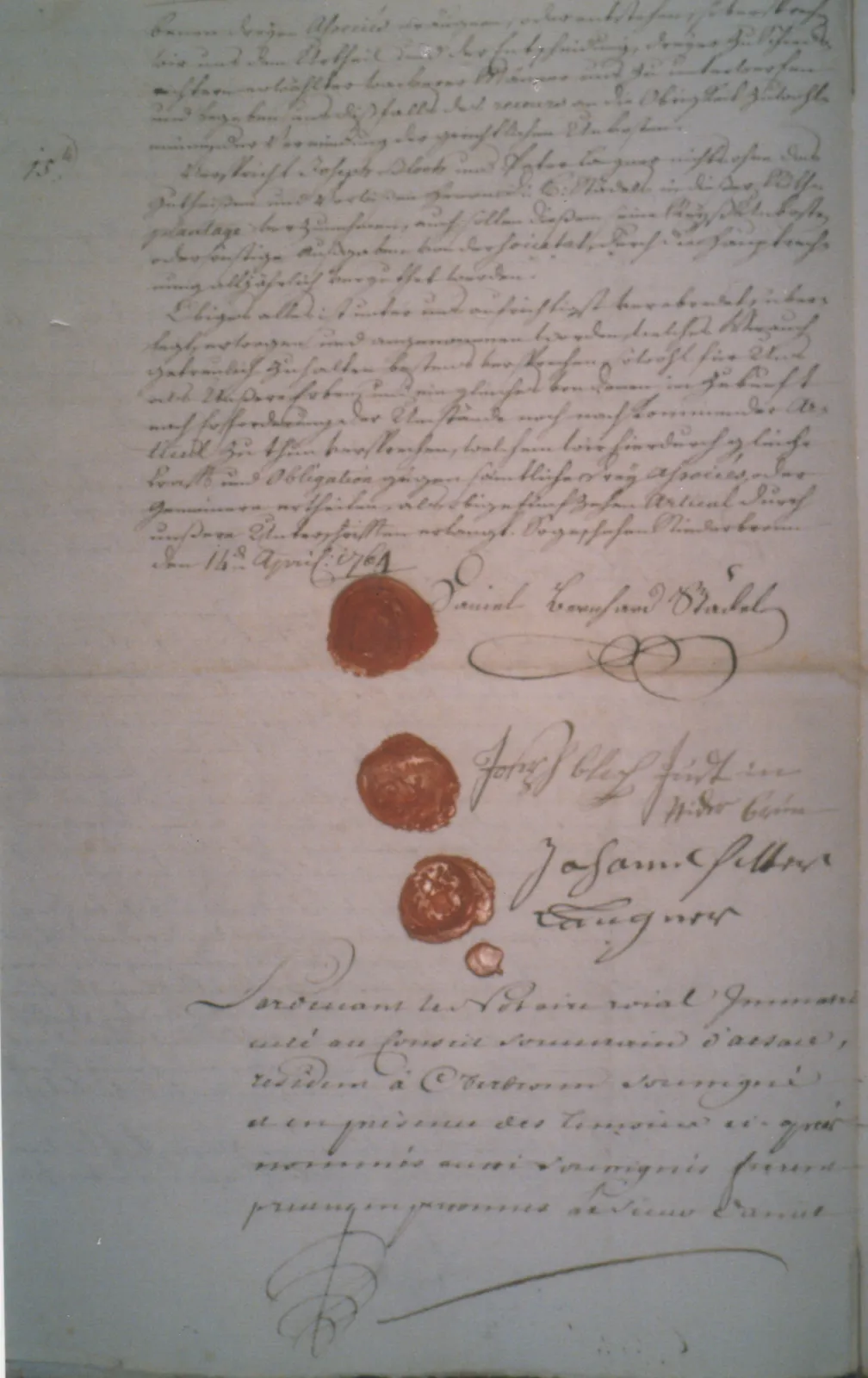 Family manuscript I