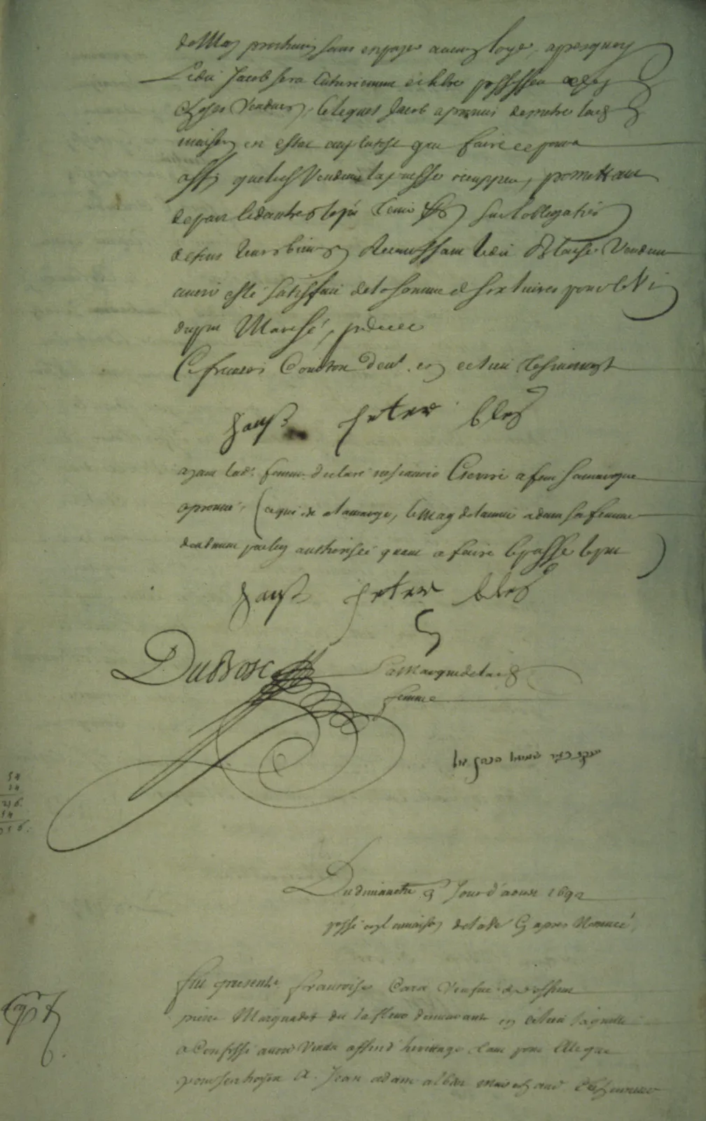 Family manuscript II