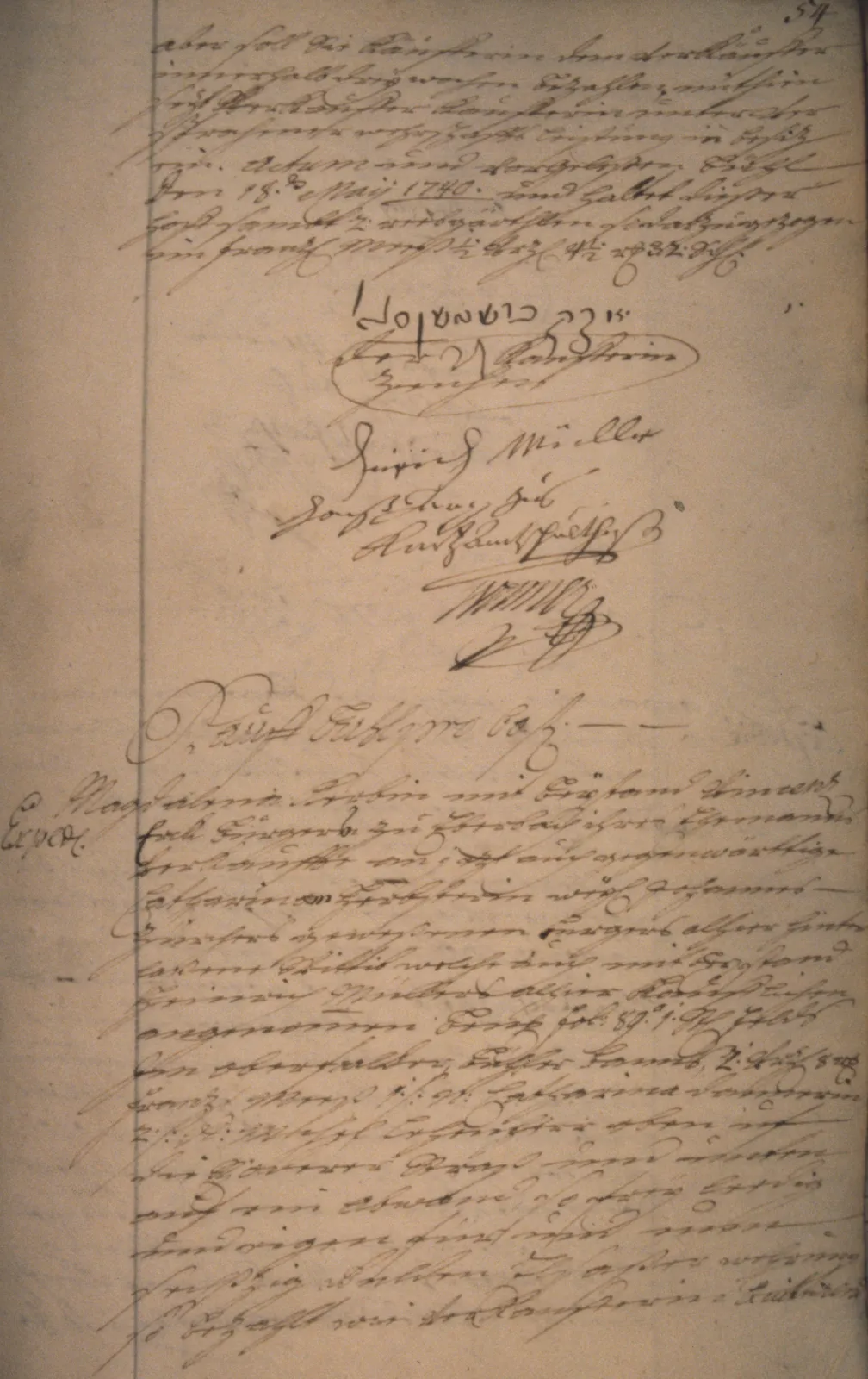 Family manuscript III